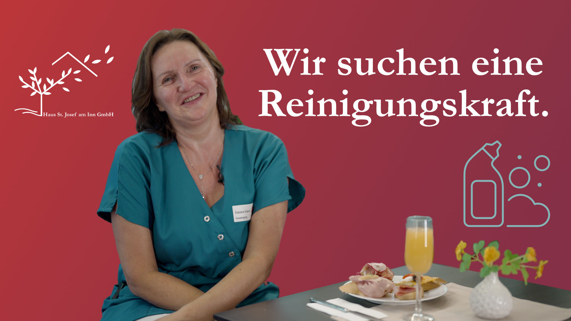 Recruiting-Film Reinigungskraft