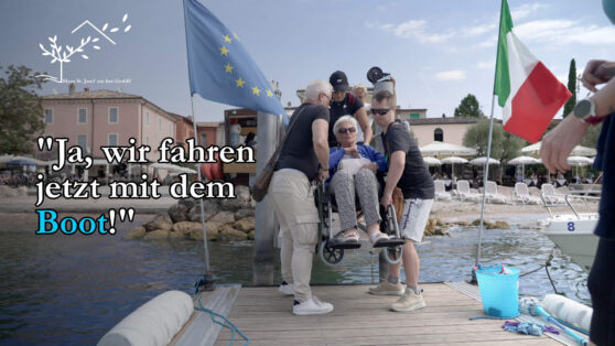 Employer-Branding-Film "Camping mit dem Altersheim" (23-teilige Serie) | Una barca a motore