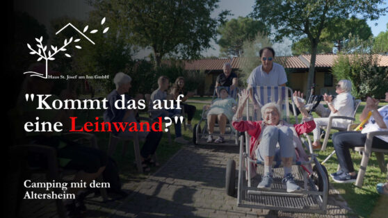 Employer-Branding-Film "Camping mit dem Altersheim" (23-teilige Serie) | Wagenrennen