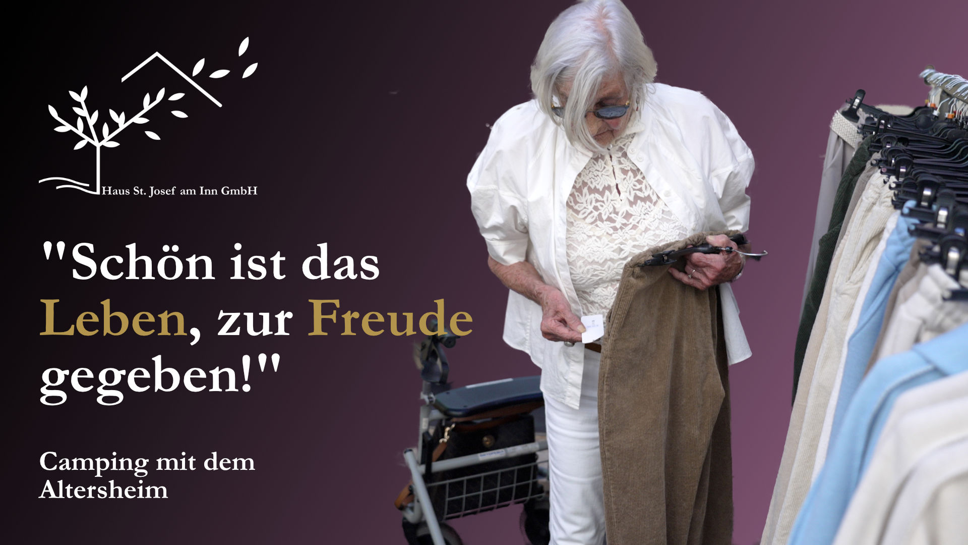 Employer-Branding-Film "Camping mit dem Altersheim" (23-teilige Serie) | Shopping-Tour